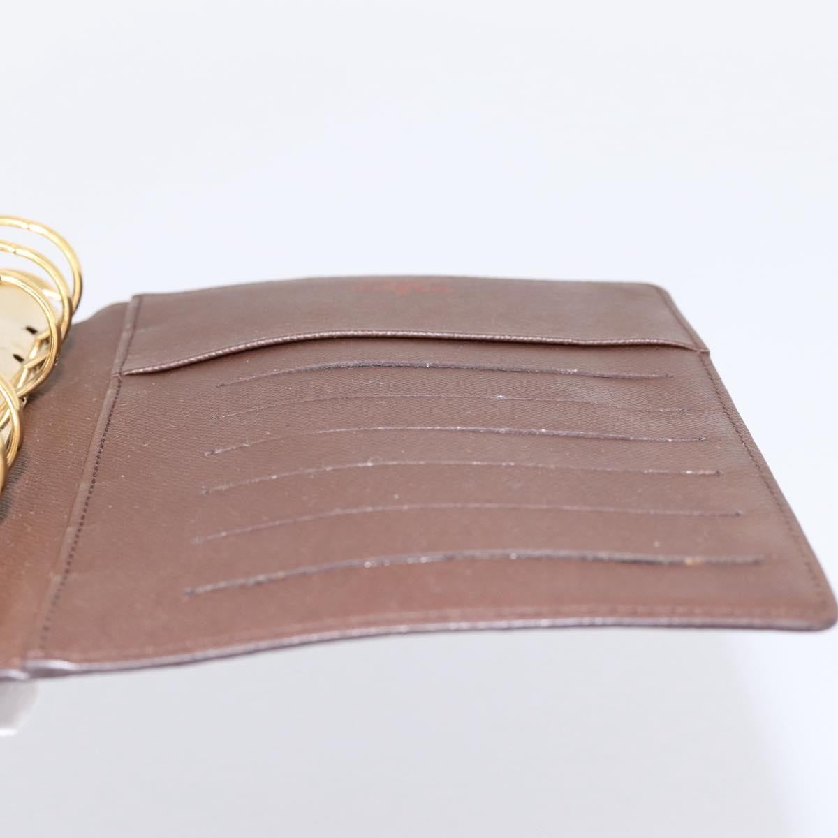 Louis Vuitton Agenda Cover Damier Canvas, Brown, Canvas, Wallet