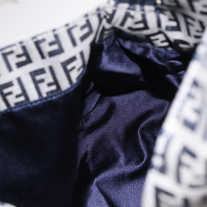 Fendi Fendi mamma baguette Monogram Canvas, Navy, Canvas, Handbag