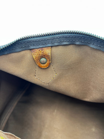 Louis Vuitton Speedy Handbag Monogram Canvas, Brown, Canvas, Handbag