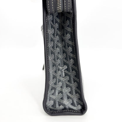 Goyard Jouvence Toiletry Coated Canvas, Black, Canvas, Clutch