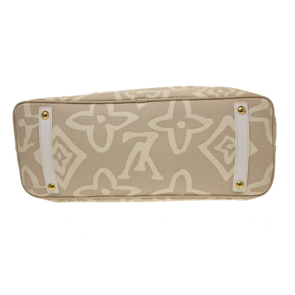 Louis Vuitton Tahitienne Cabas Canvas, Beige, Canvas, Tote Bag