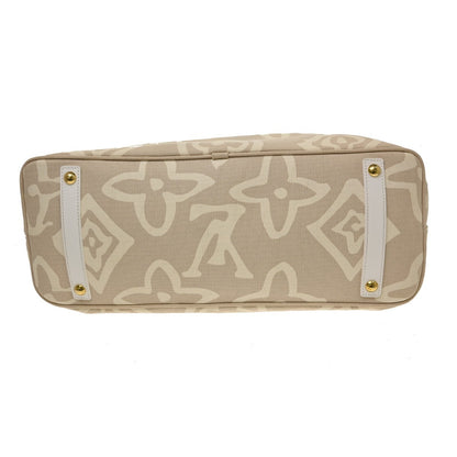 Louis Vuitton Tahitienne Cabas Canvas, Beige, Canvas, Tote Bag