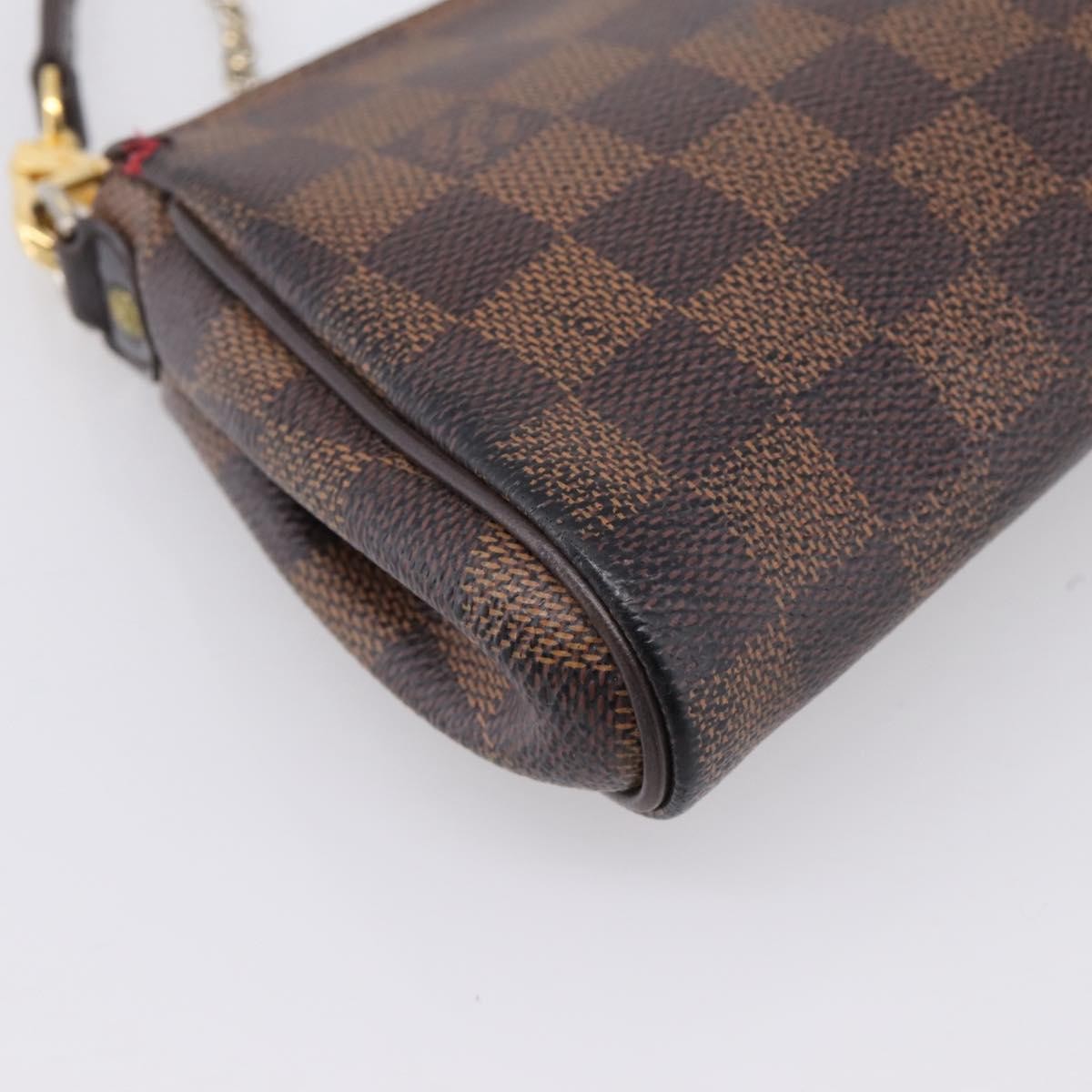 Louis Vuitton Eva Damier, Brown, Canvas, Handbag