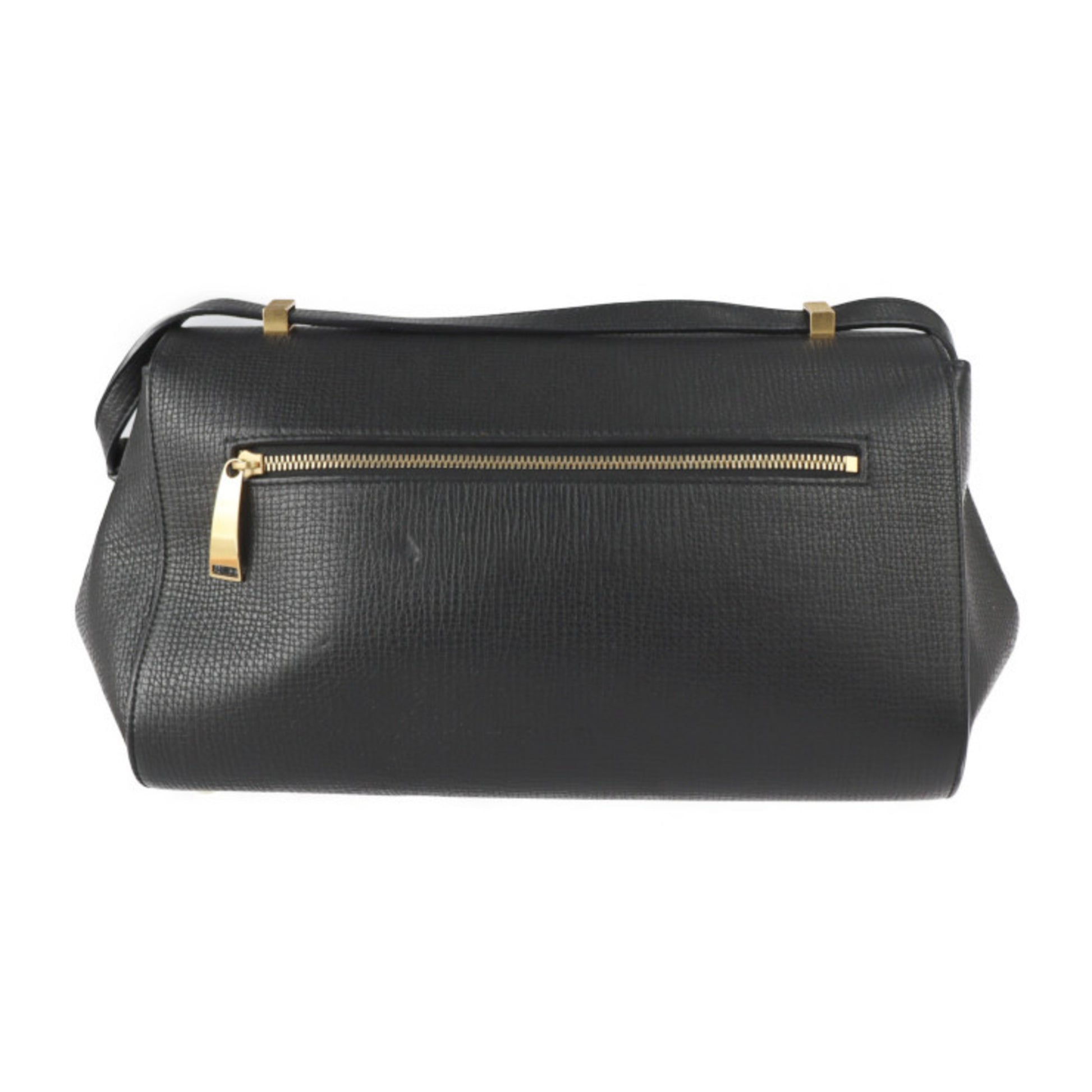 Bottega Veneta, Black, Leather, shoulder