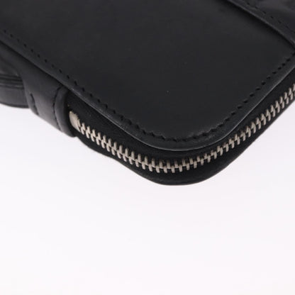 Chanel Zip Around iPad Case Quilted Lambskin, Black, Leather, Tech Accessory