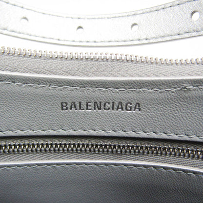 Balenciaga Mary Kate Sling Leather, Silver, Leather, Handbag