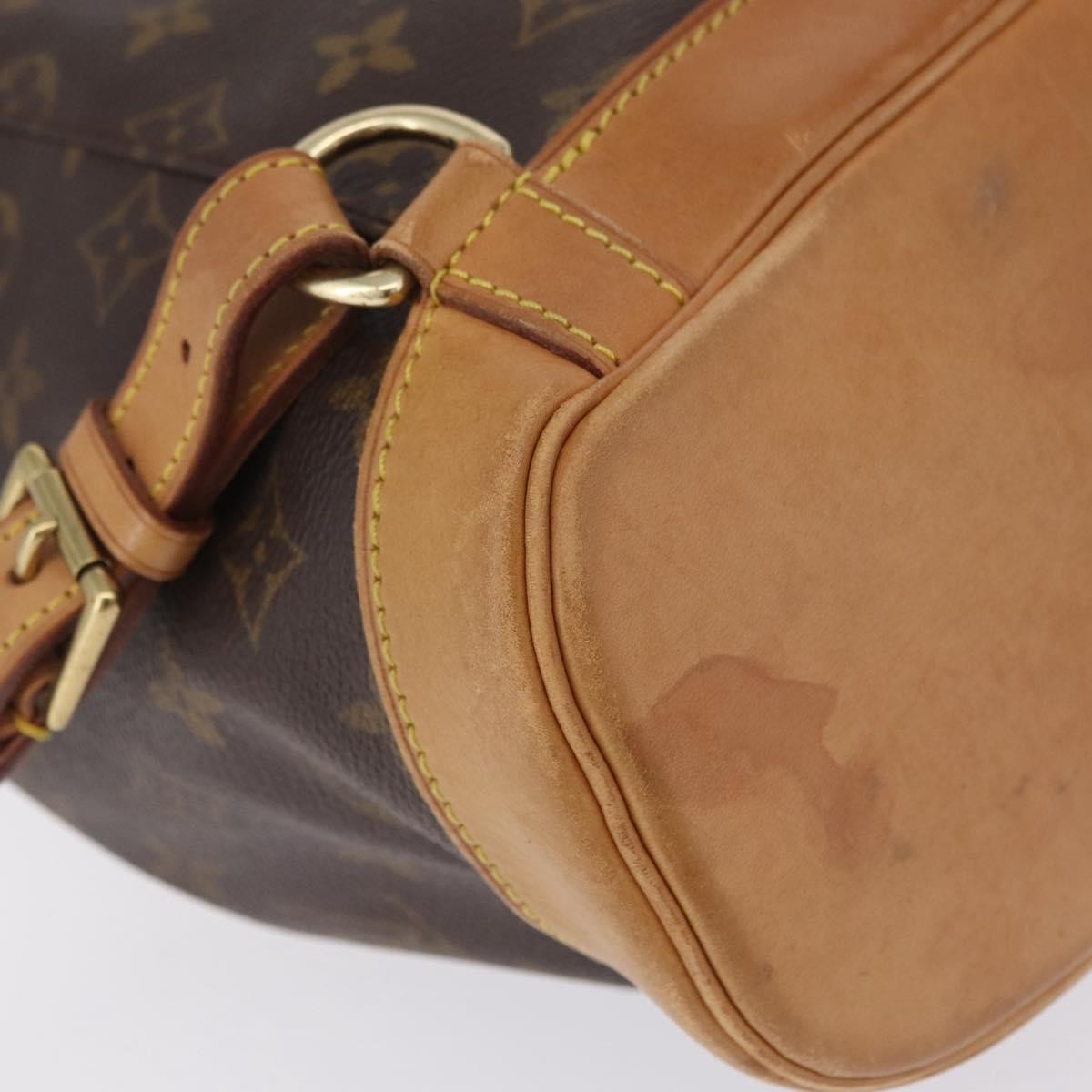 Louis Vuitton Vintage Montsouris Monogram Canvas, Brown, Canvas, Backpack