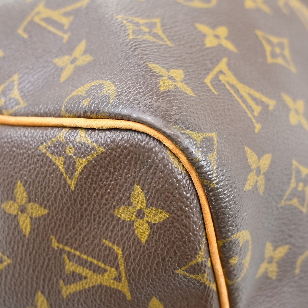 Louis Vuitton Keepall Monogram Canvas, Brown, Canvas, Travel Bag