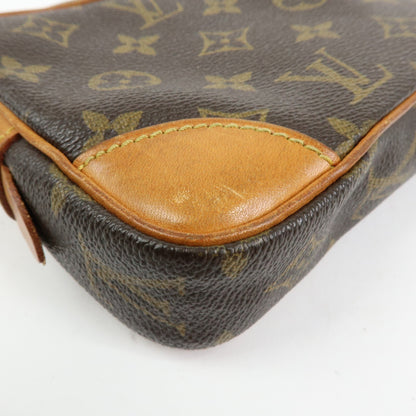 Louis Vuitton Marly Dragonne Clutch Monogram Canvas, Brown, Canvas, Clutch