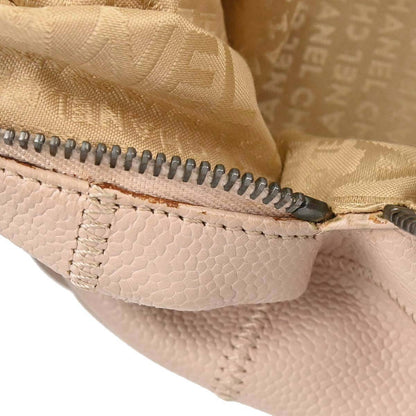 Chanel Square Stitch Bowler Quilted Calfskin, Pink, Leather, Shoulder Bag