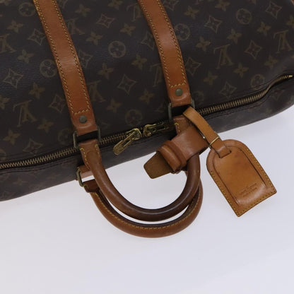 Louis Vuitton Keepall Monogram Canvas, Brown, Canvas, Travel Bag