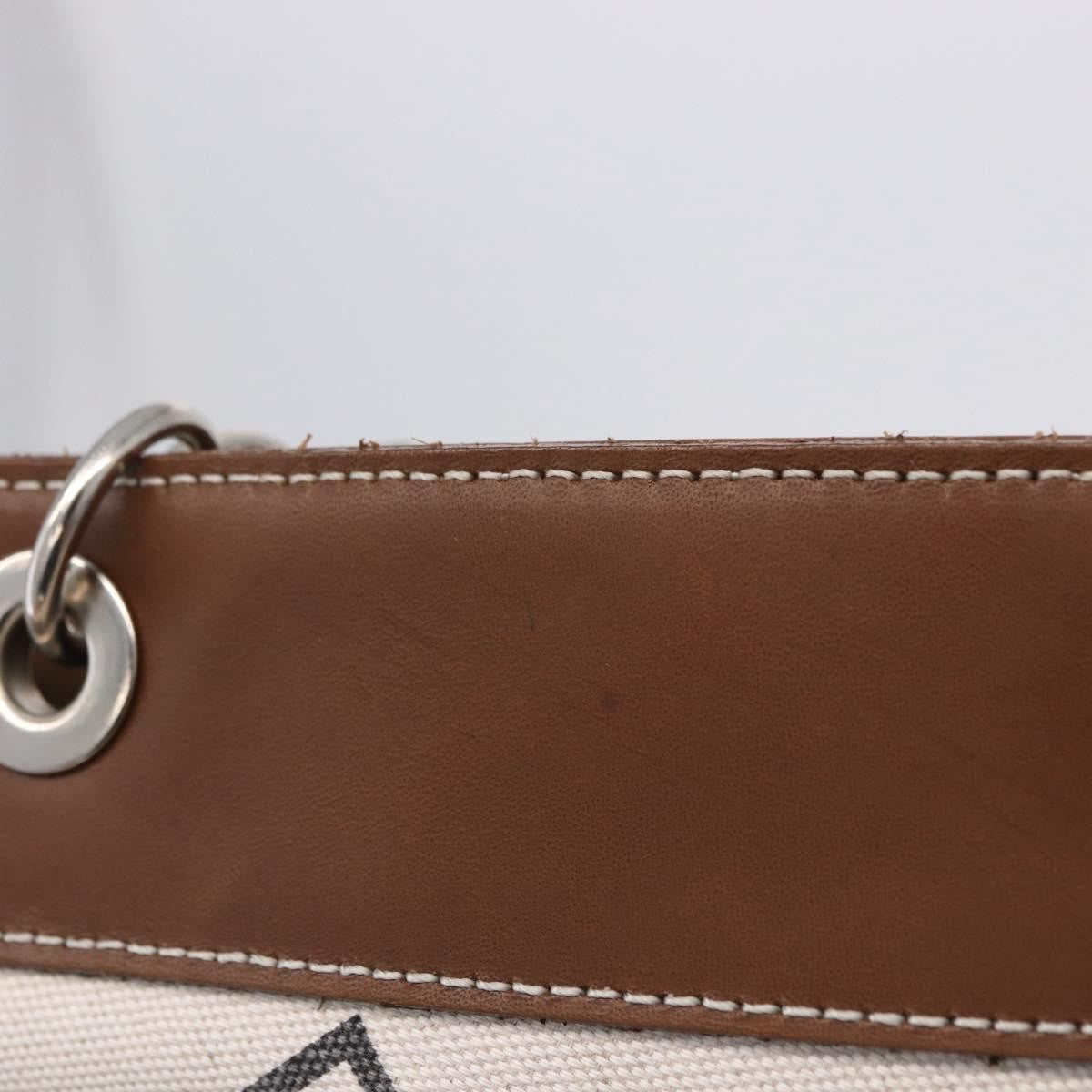Burberry Blue Label Canvas, White, Canvas, Shoulder Bag