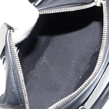 Saint Laurent Classic Baby Duffle Printed Leather, Black, Leather, Handbag