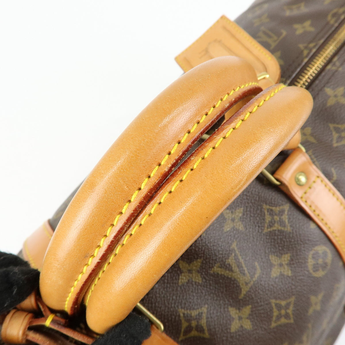 Louis Vuitton Keepall Bandouliere Monogram Canvas, Brown, Canvas, Travel Bag