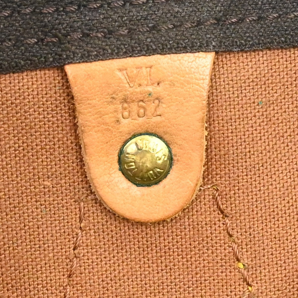 Louis Vuitton Speedy Monogram Canvas, Brown, Canvas, Handbag