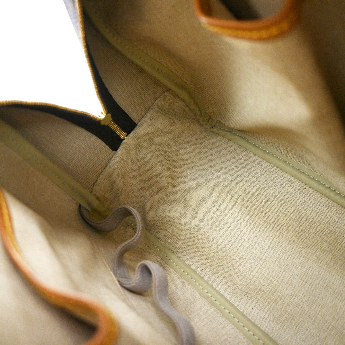 Louis Vuitton Deauville Monogram Canvas, Brown, Canvas, Handbag