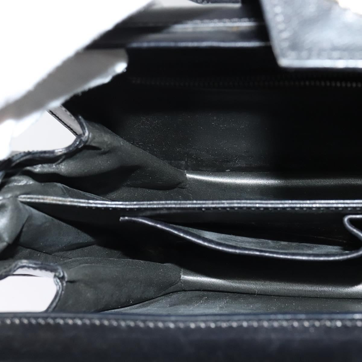 Celine Vintage Leather, Black, Leather, Shoulder Bag