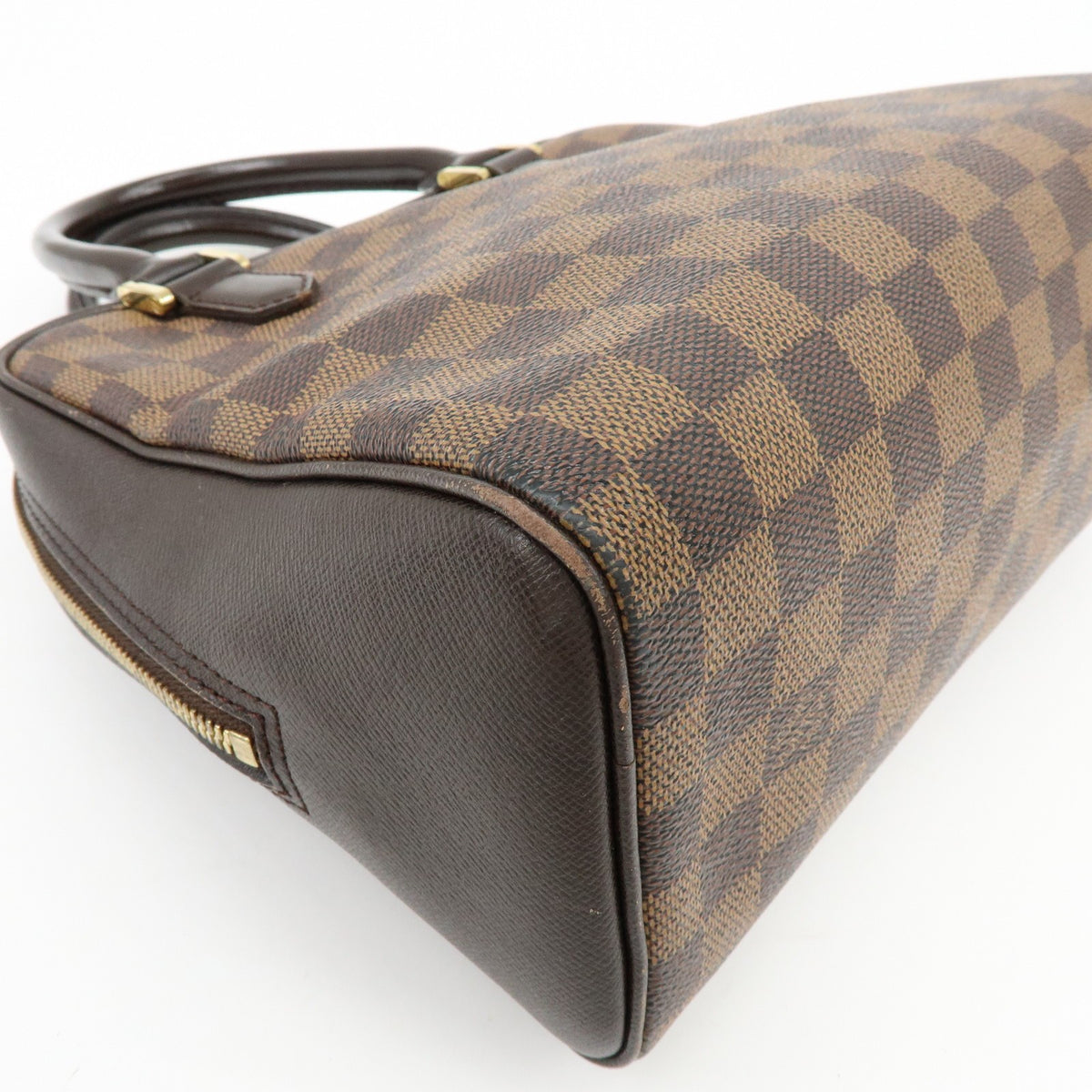 Louis Vuitton Brera Damier, Brown, Canvas, Handbag