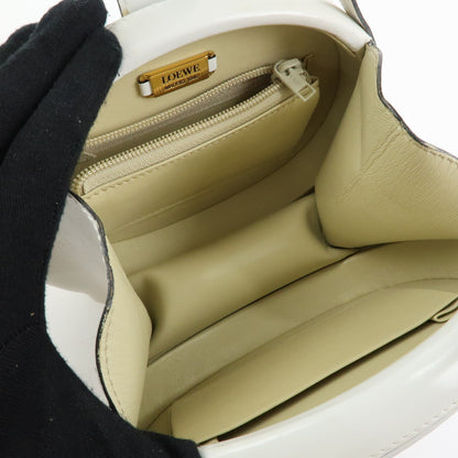 Loewe Vintage Leather, White, Leather, Shoulder Bag