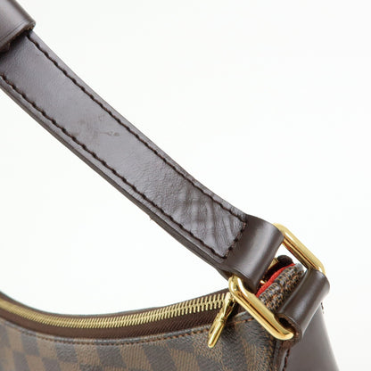 Louis Vuitton Bloomsbury Damier, Brown, Canvas, Shoulder Bag