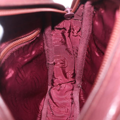 Cartier Tasseled Must de Cartier Leather, Burgundy, Leather, Shoulder Bag