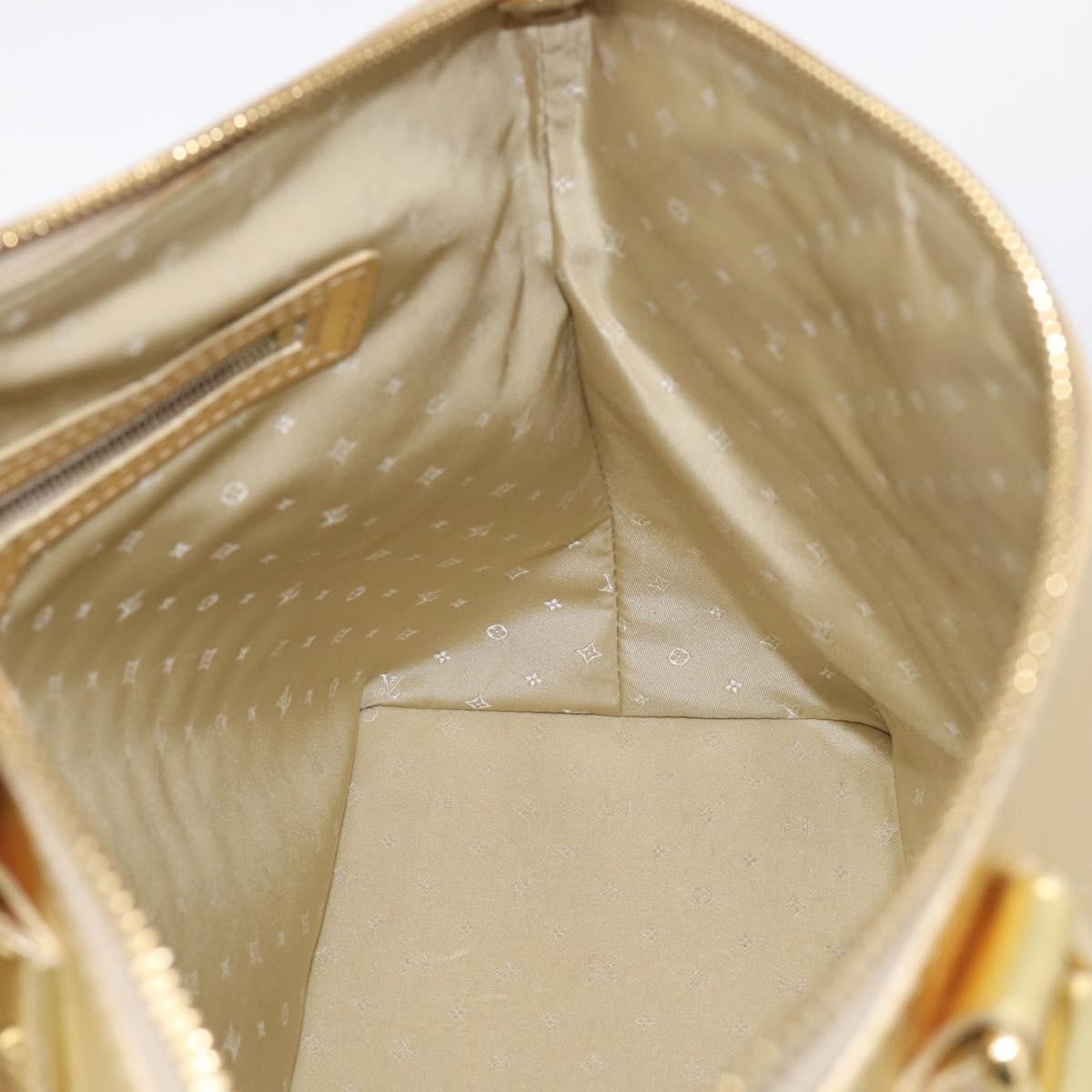 Louis Vuitton Suhali Lockit Leather, Gold, Leather, Handbag