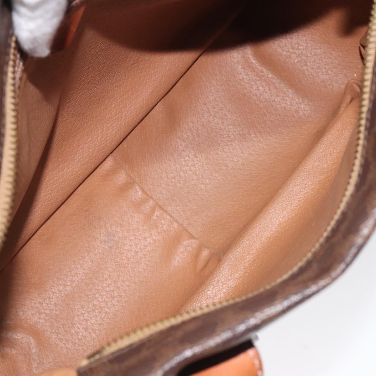 Celine Macadam Canvas, Brown, Canvas, Tote Bag