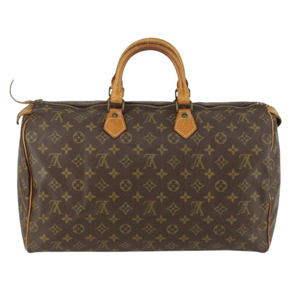Louis Vuitton Speedy Bandouliere Bag Monogram Canvas, BROWN, CANVAS, Handbag