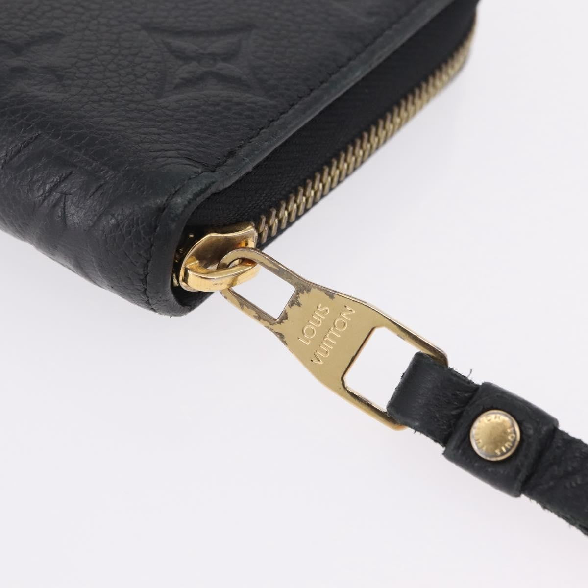 Louis Vuitton Portefeuille zippy Monogramme Empreinte monogramme empreinte, Black, Leather, Wallet