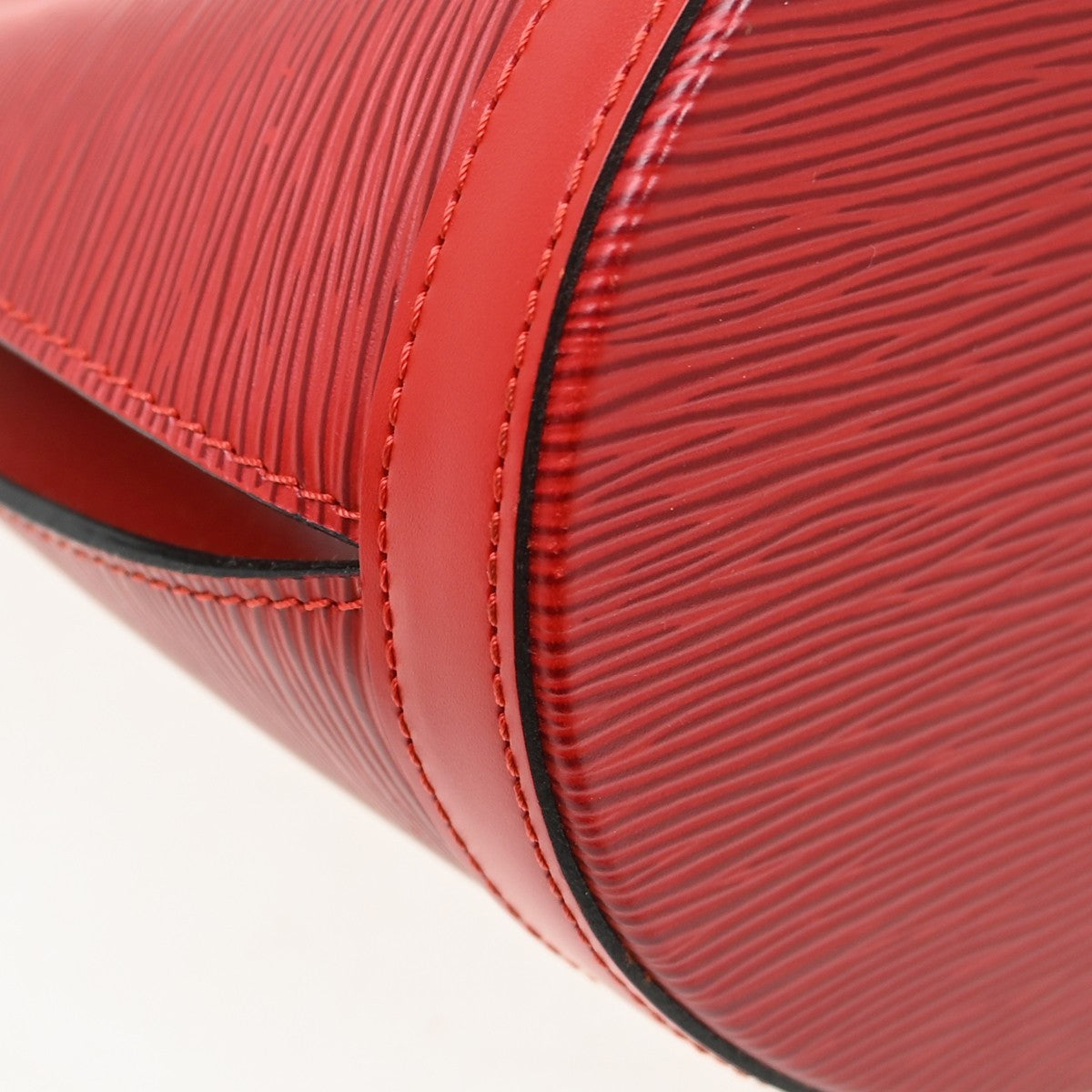 Louis Vuitton Cluny Epi Leather, Red, Leather, Shoulder Bag