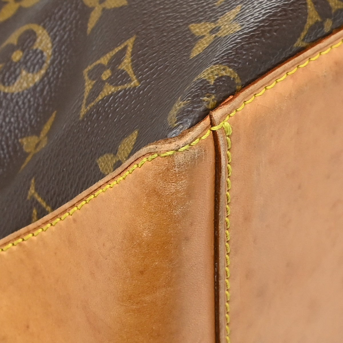Louis Vuitton Cabas Mezzo Monogram Canvas, Brown, Canvas, Tote Bag