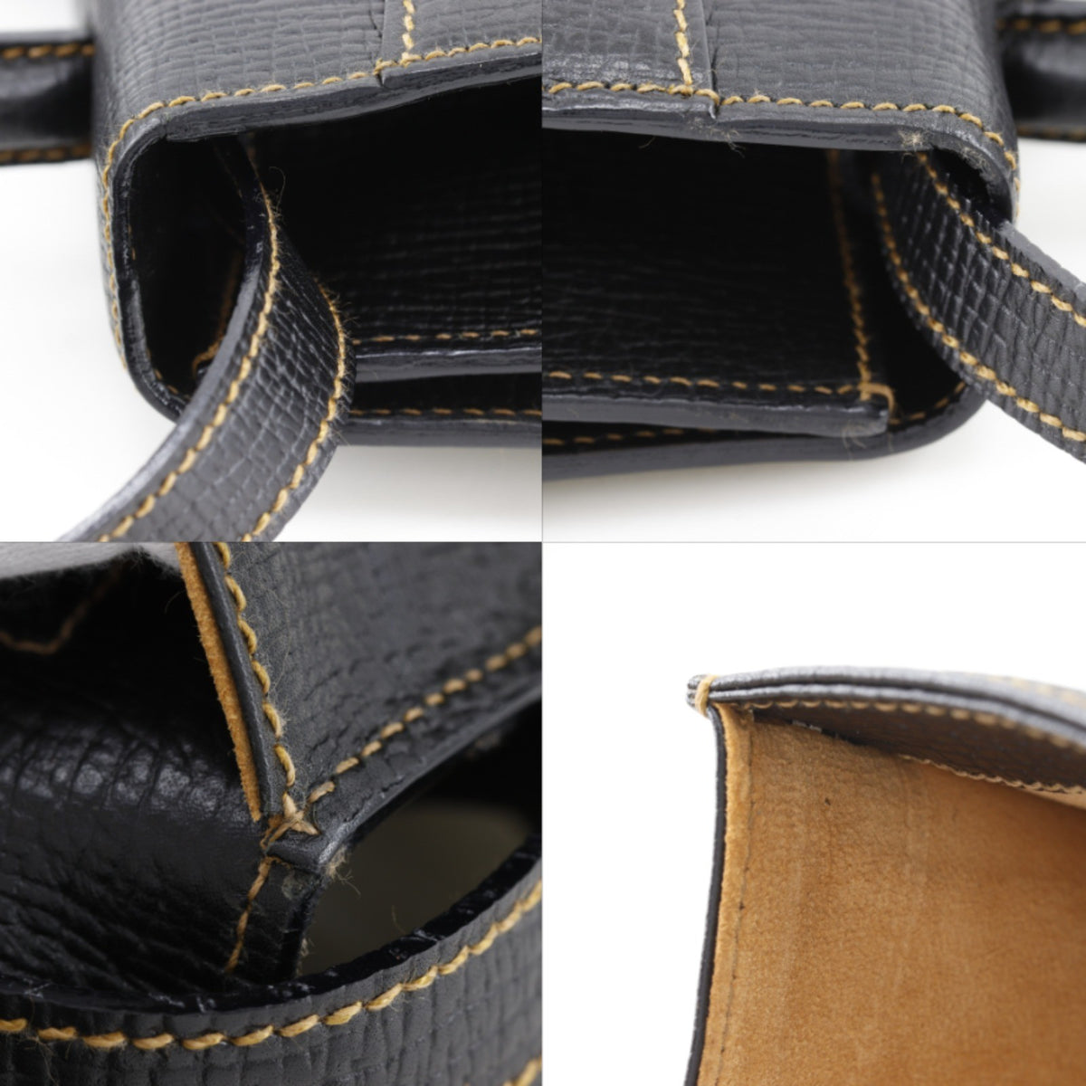 Loewe Barcelona Dome Top Handle Leather, Black, Leather, Handbag