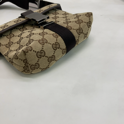 Gucci GG Canvas Bag Canvas, Brown, Canvas, Clutch