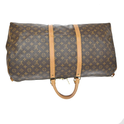 Louis Vuitton Keepall Monogram Canvas, Brown, Canvas, Travel Bag