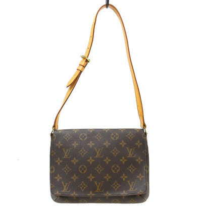 Louis Vuitton Musette Tango Monogram Canvas, Brown, Canvas, Shoulder Bag
