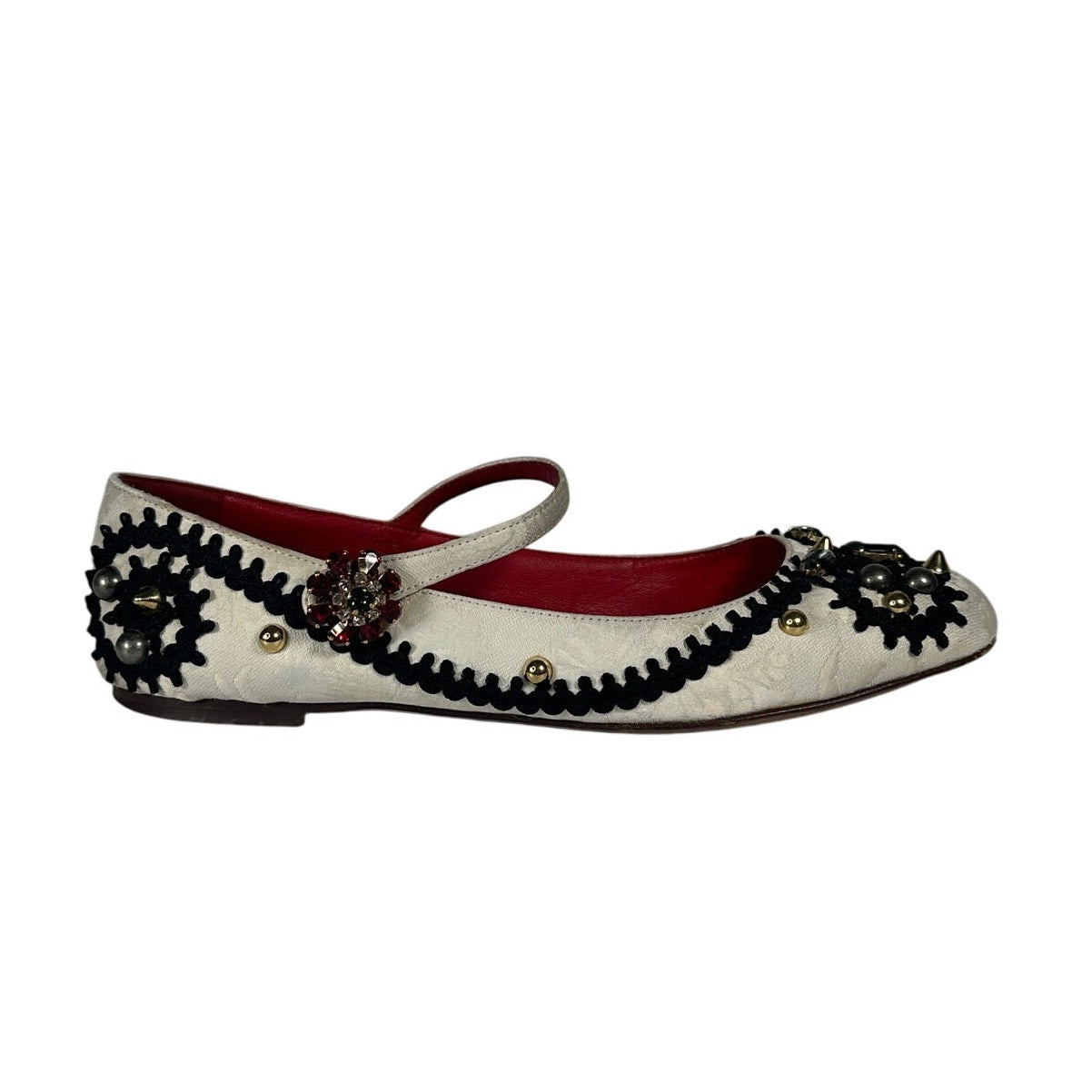 DOLCE & GABBANA Mary Jane Flats