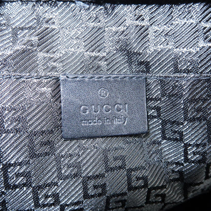 Gucci Shoulder Canvas, Black, Canvas, Shoulder Bag