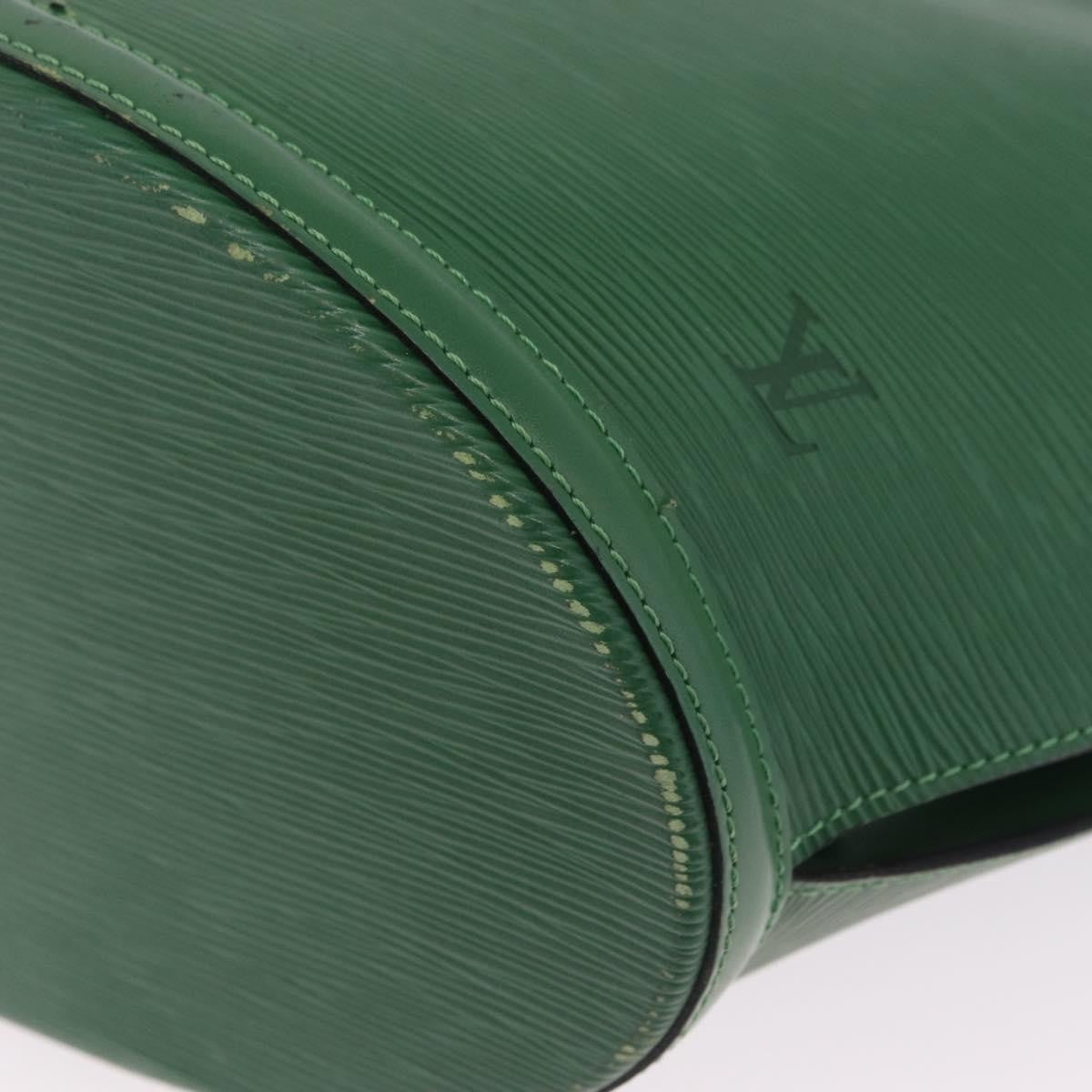 Louis Vuitton Saint Jacques Epi Leather, Green, Leather, Handbag