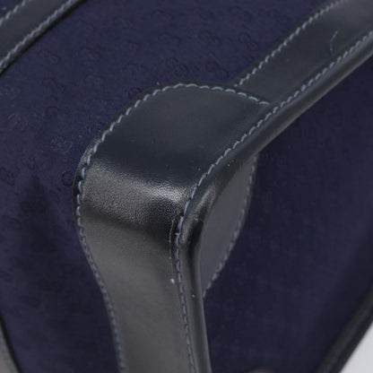 Gucci Vintage Web Boston GG Canvas, Navy, Canvas, Handbag