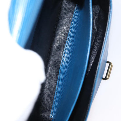 Louis Vuitton Cartouchiere Epi Leather, Blue, Leather, Shoulder Bag