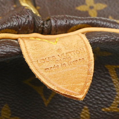 Louis Vuitton Keepall Monogram, Brown, Canvas, Travel Bag
