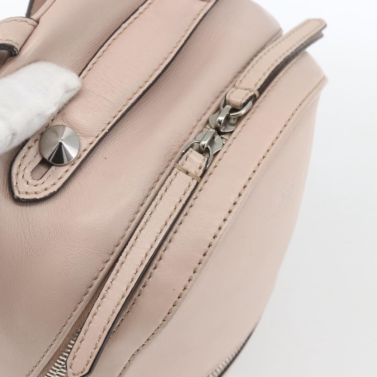 Fendi By The Way Leather, Beige, Leather, Backpack