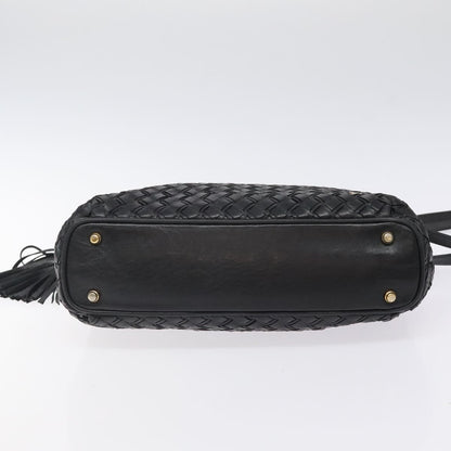 Bally Vintage Quilted leather, Black, Leather, Shoulder Bag