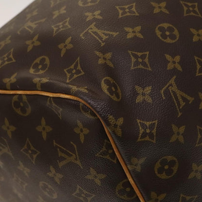 Louis Vuitton Keepall Bandouliere Bag Monogram Canvas, BROWN, CANVAS, Travel bag