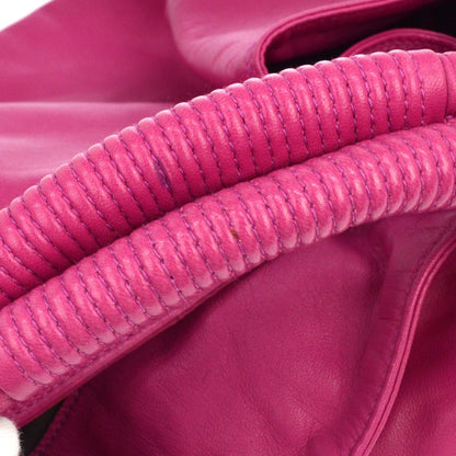 Loewe Anagram Logo Nappa Aire Hand Leather, Pink, Leather, Handbag