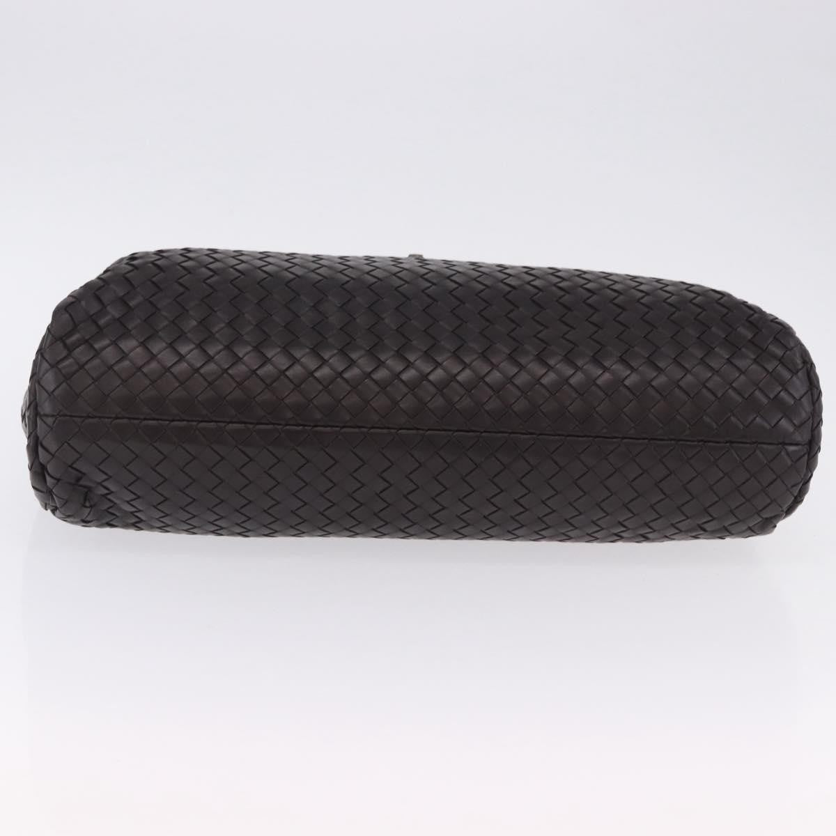 Bottega Veneta Envelope Intrecciato Nappa, Black, Leather, Briefcase