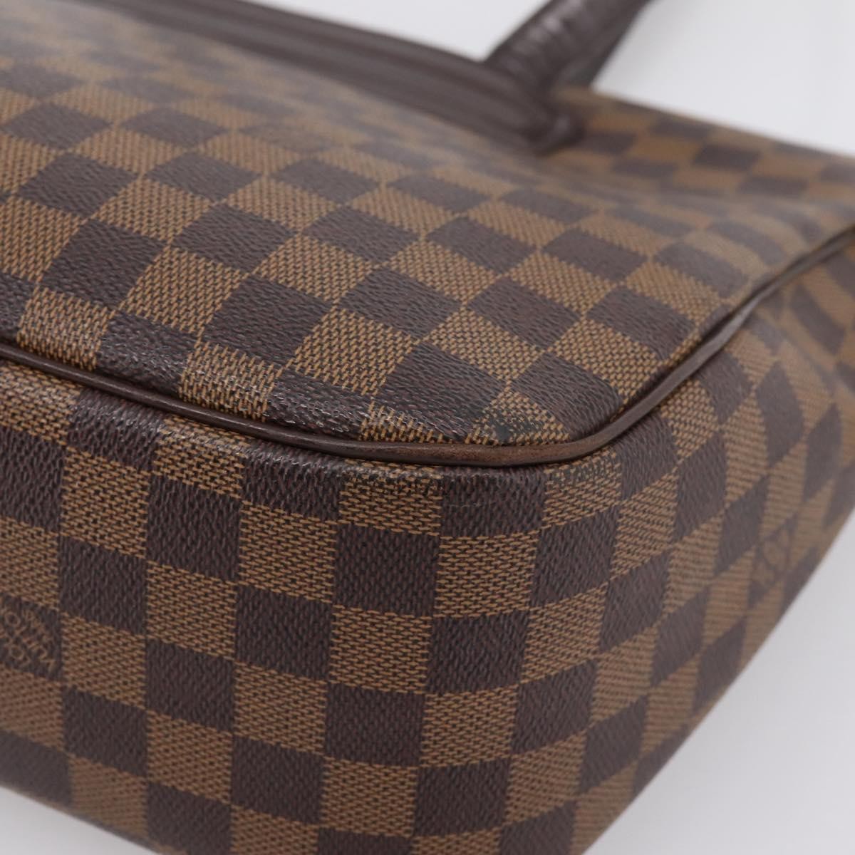 Louis Vuitton Parioli Damier Ebene, Brown, Canvas, Shoulder Bag