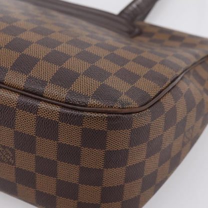 Louis Vuitton Parioli Damier Ebene, Brown, Canvas, Shoulder Bag