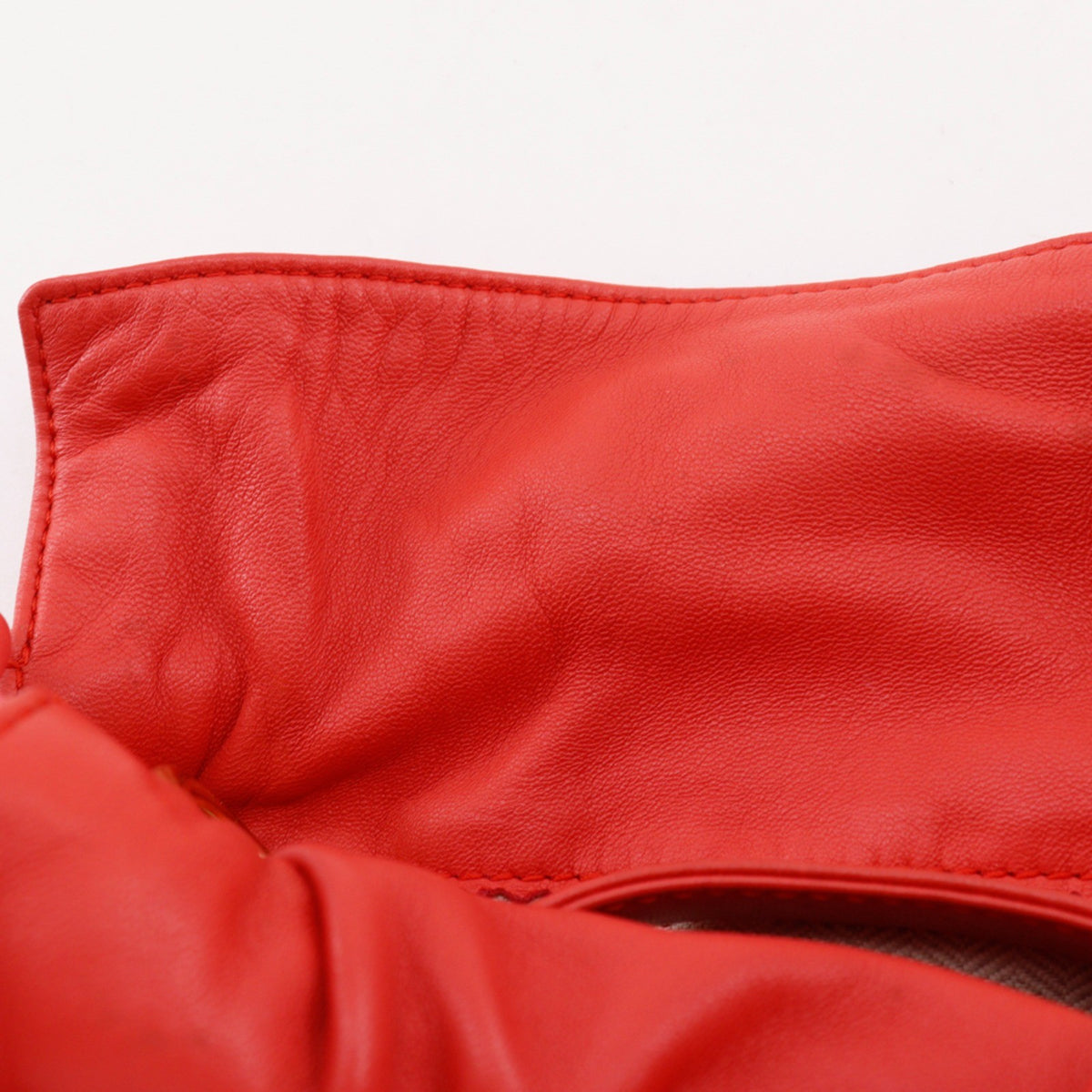 Loewe Flamenco Leather, Red, Leather, Shoulder Bag