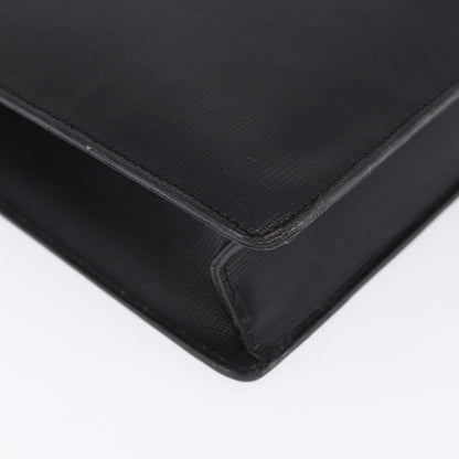 Celine Cartable Business Leather, Black, Leather, Briefcase